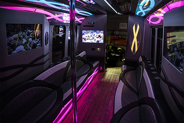party bus transportation service in Toledo, Ohio